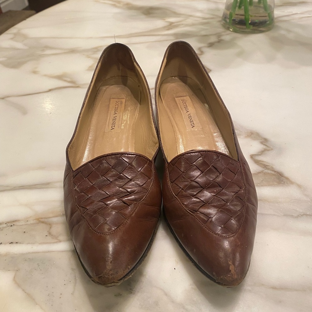Vintage Bottega Veneta Leather Heel EU 37.5